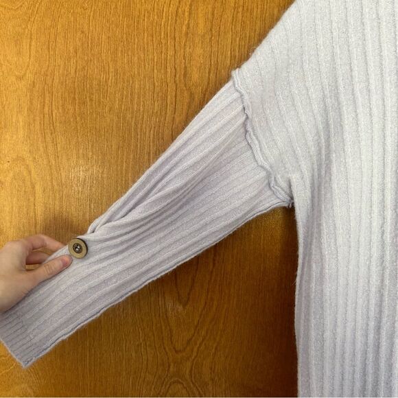 Intimately Free People Around The Clock Pullover Sweater in Lavender Size Medium - Picture 10 of 10